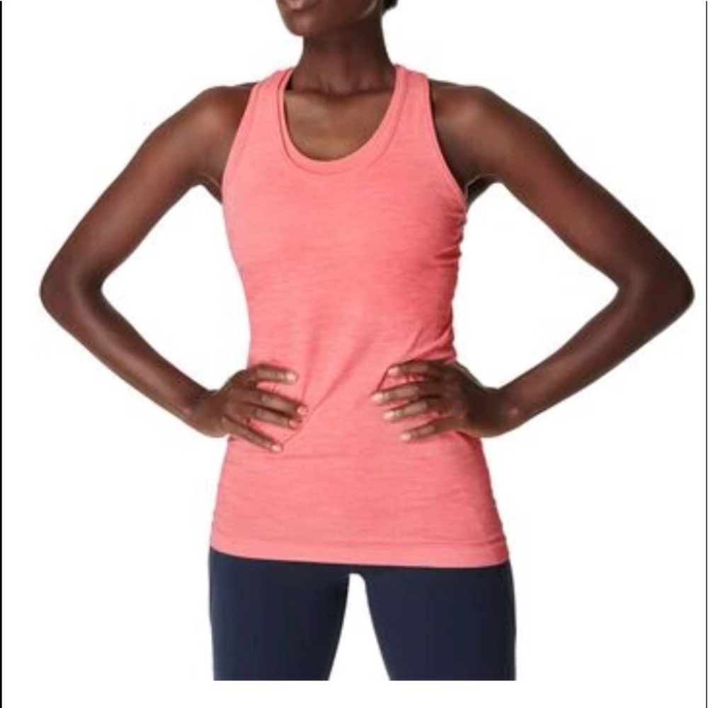 NWT-Sweaty Betty workout tank in Calypso Pink. Size xs